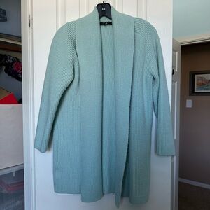 Ann Taylor Aqua Cardigan